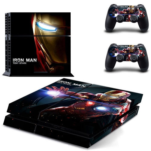 shazol - Skin Avengers Iron Man pour 2 manettes et ps4 - Shazol - 