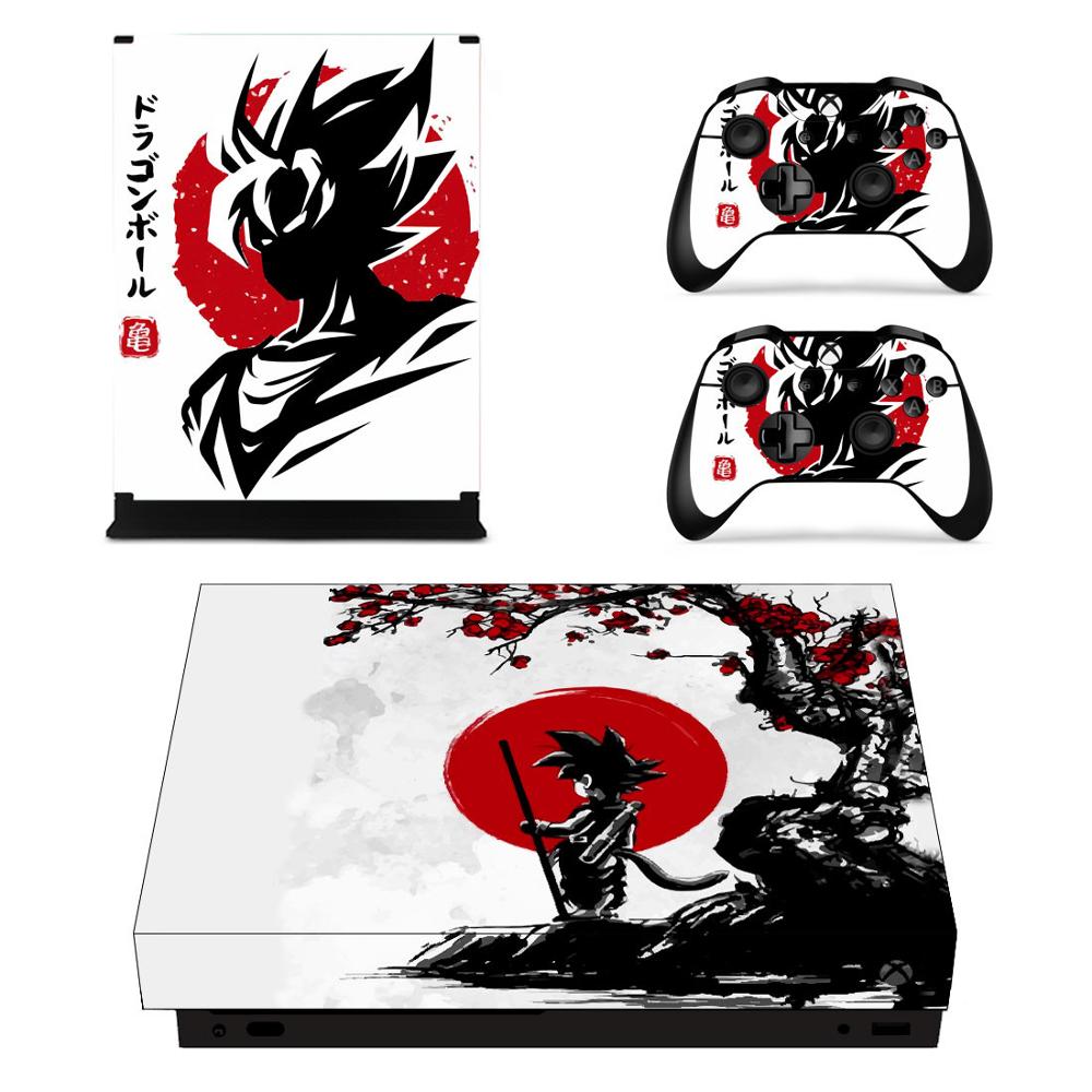 Sélection de skins Dragon Ball pour 2 manettes Xbox One X et sa console