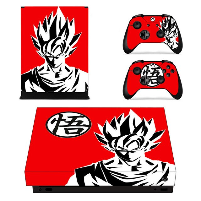 Sélection de skins Dragon Ball pour 2 manettes Xbox One X et sa console