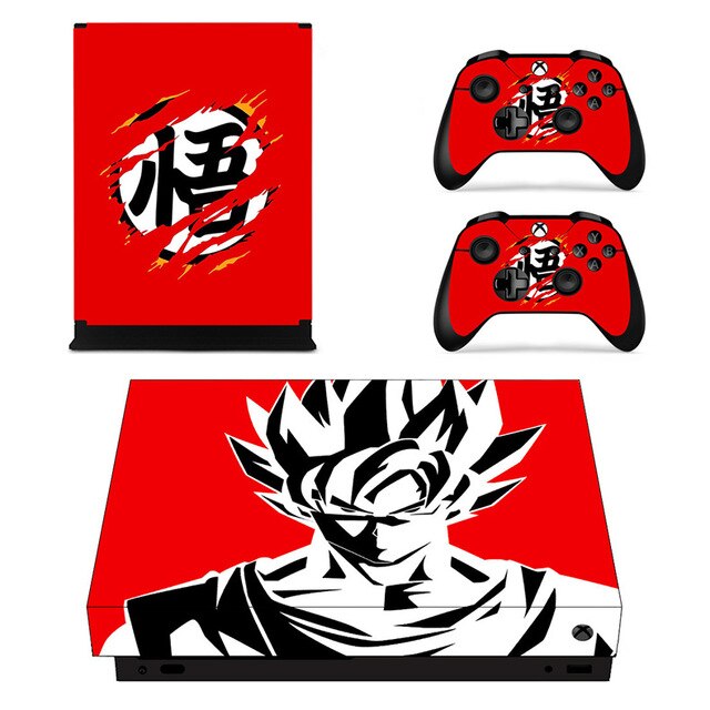 Sélection de skins Dragon Ball pour 2 manettes Xbox One X et sa console