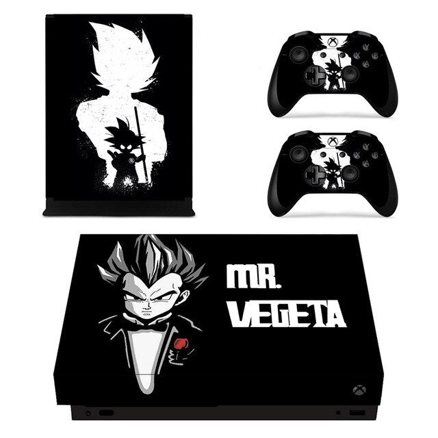 Sélection de skins Dragon Ball pour 2 manettes Xbox One X et sa console