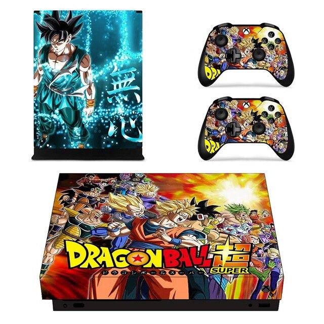 Sélection de skins Dragon Ball pour 2 manettes Xbox One X et sa console