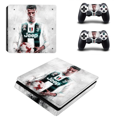 shazol - Différent skins Football pour 2 manettes et sa console Playstation 4 slim - Shazol - 