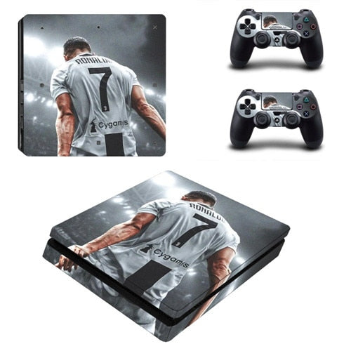 shazol - Différent skins Football pour 2 manettes et sa console Playstation 4 slim - Shazol - 