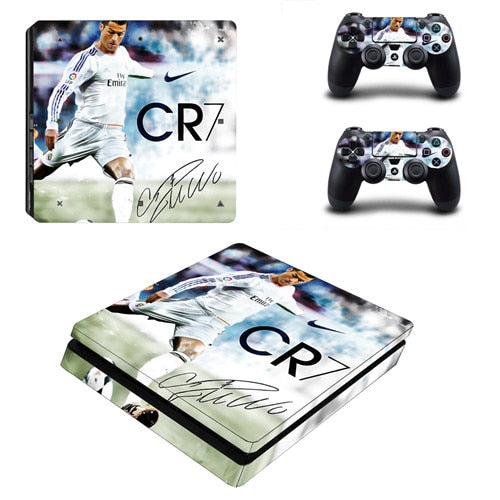 shazol - Différent skins Football pour 2 manettes et sa console Playstation 4 slim - Shazol - 